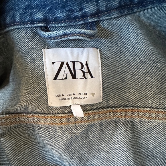 Zara basic denim jacket - Picture 7 of 8